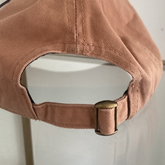 Boutique women’s MAMA embroidered baseball hat blush mauve brown dad cap OSFM - Picture 5 of 16